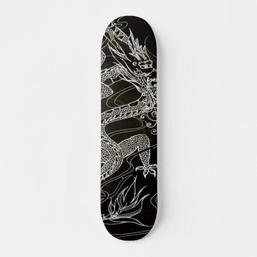 Obsidian Dragon Element Custom Pro Park Board Skateboard (Vorne)