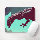 Obsidian Dragon Mousepad (Mit Mouse)