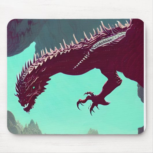 Obsidian Dragon Mousepad (Vorne)