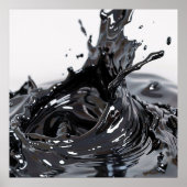 Obsidian Fluid Dynamics Poster (Vorne)