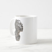 Obsidian-Fluss Kaffeetasse (Vorderseite Links)