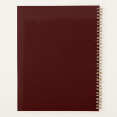 Obsidian Lava Planner Planer (Rückseite)