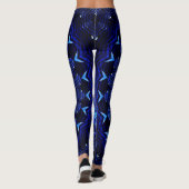 Obsidian-Mandala Leggings (Rückseite)