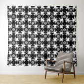 Obsidian-Medaillon Wandteppich (Beispiel (Horizontal))