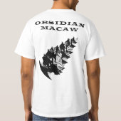 Obsidian-Pfeil-Shirt T-Shirt (Rückseite)