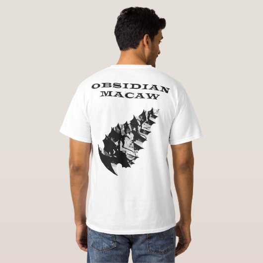Obsidian-Pfeil-Shirt T-Shirt (Schwarz voll)