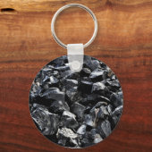 Obsidian Schlüsselanhänger (Vorderseite)