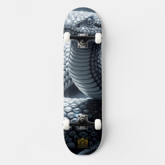 Obsidian-Schwarz und Diamond Viper Skateboard