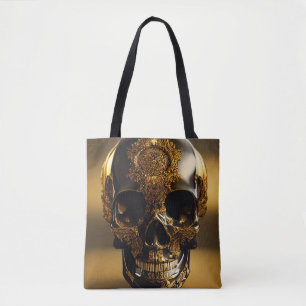 Obsidian Skull Gilded Tasche