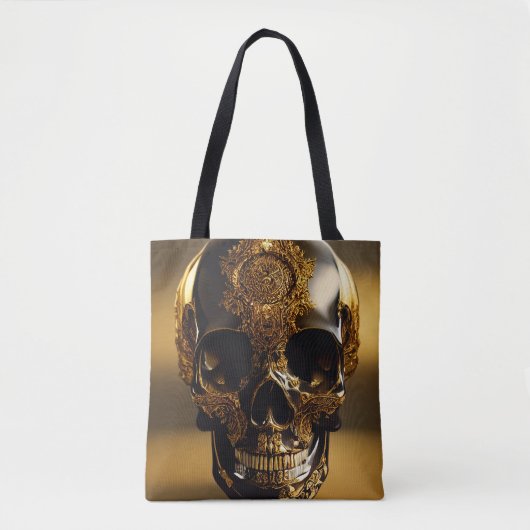 Obsidian Skull Gilded Tasche (Vorderseite)