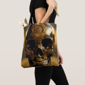 Obsidian Skull Gilded Tasche (Von Nahem)