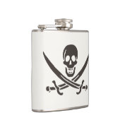 Obsidian Skull Schwerter Pirate Flag Calico Jack Flachmann (Rechts)