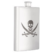 Obsidian Skull Schwerter Pirate Flag Calico Jack Flachmann (Rechts)