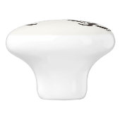 Obsidian Skull Schwerter Pirate Flag Calico Jack Keramikknauf (Seitenansicht)