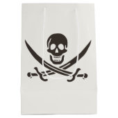 Obsidian Skull Schwerter Pirate Flag Calico Jack Mittlere Geschenktüte (Rückseite)