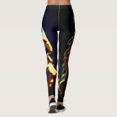 Obsidian Strong - Fantasy-Leggings Leggings (Rückseite)