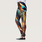 Obsidian Strong - Fantasy-Leggings Leggings (Links)