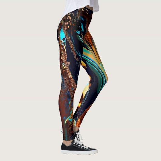 Obsidian Strong - Fantasy-Leggings Leggings (Rechts)