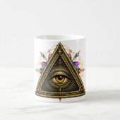 Obsidian Triad Eye Kaffeetasse (Mittel)