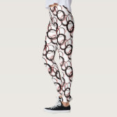 Obsidian Veil Leggings – Monochrome Circles (Links)