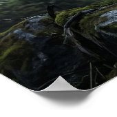 Obsidianhirschsturmwald Poster (Ecke)