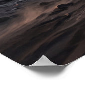Obsidianpferd Sturmangriff Poster (Ecke)