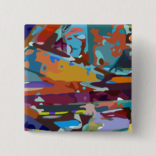 "Obskuralitätstheorie": 2" Square Button (Vorderseite)