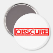 Obskure Briefmarke Magnet (Vorderseite/Rückseite)