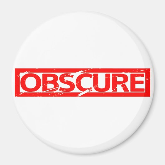Obskure Briefmarke Magnet (Vorne)