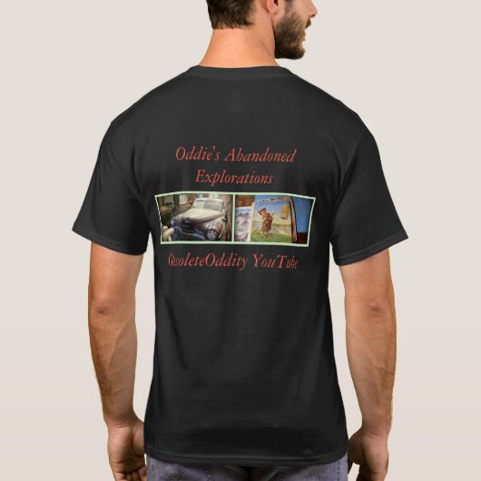 ObsoleteOddity verließen T-Shirt (Rückseite)