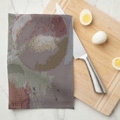 Obst Abstrakt #5 Geschirrtuch (Viertel Falte)