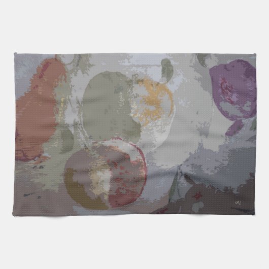 Obst Abstrakt #5 Geschirrtuch (Horizontal)