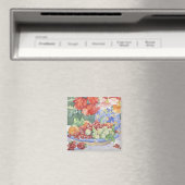 Obst auf einem Teller 2014 Magnet (In Situ (Geschirrspüler))