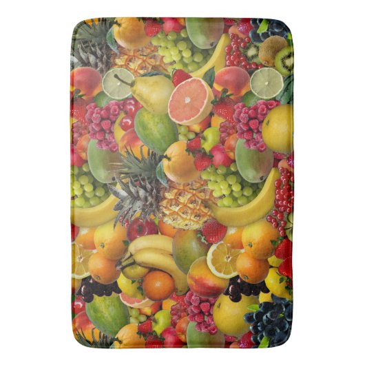 Obst Badematte (Vorderseite Vertikal)