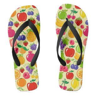 Obst Badesandalen