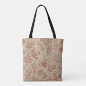 Obst, Beeren und Blume. Herbstnahtloses Muster Tasche (Rückseite)