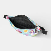 Obst, Blätter und Pilze Bauchtasche (Offen)