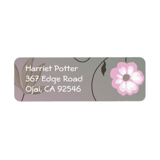 Obst Blume Cool Niedlich Girly Retro Floral (Vorne)