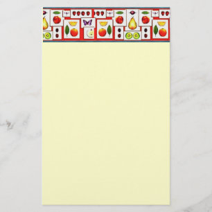 Obst Briefpapier