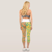 Obst Capri Leggings (Rückseite)