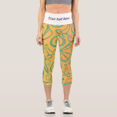 Obst Capri Leggings (Vorderseite)