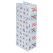 Obst, das mich an den Winter erinnert Geschenktüte Für Weinflaschen (Vorderseite Schrägansicht)