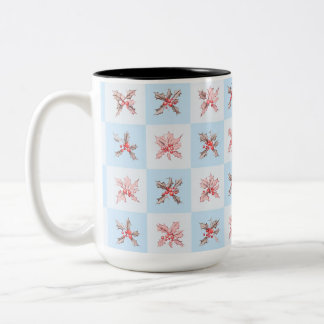 Obst, das mich an den Winter erinnert Zweifarbige Tasse