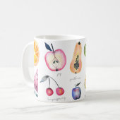 Obst der Geist-Tasse für Christen Kaffeetasse (Vorderseite Links)