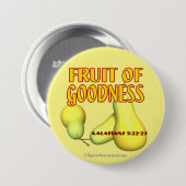 Obst der Güte Button (Vorne & Hinten)