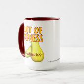 Obst der Güte Tasse (Vorderseite Links)