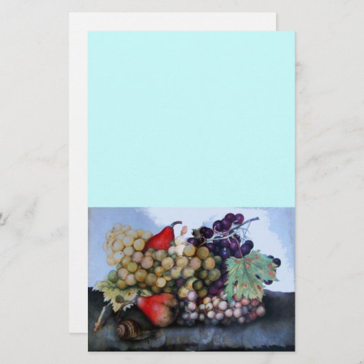 OBST DER JAHRE 1 - KUPPEN UND FARBEN BRIEFPAPIER (Vorne/Hinten)