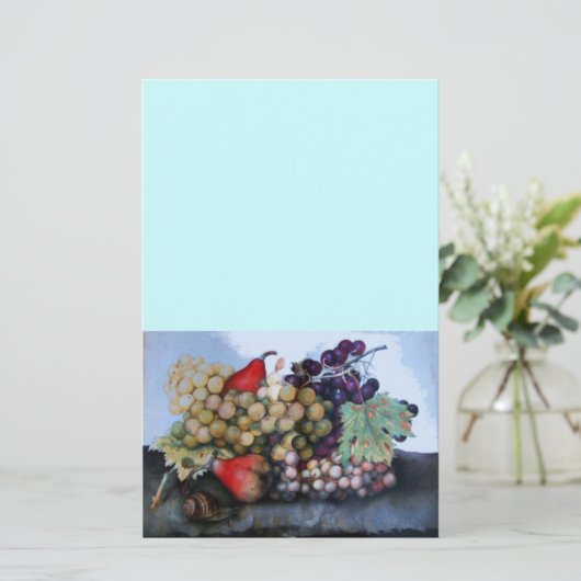 OBST DER JAHRE 1 - KUPPEN UND FARBEN BRIEFPAPIER (Stehend Vorderseite)