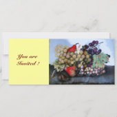 OBST DER JAHRE 1 - KUPPEN UND FARBEN EINLADUNG (Vorderseite)