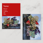 OBST DER JAHRE 1 - KUPPEN UND FARBEN VISITENKARTE (Vorne/Hinten)